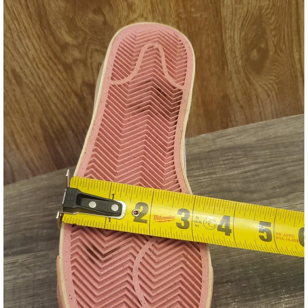 Nike Blazer Mid 77 Sneakers Youth Size 4Y White Pink - Picture 11 of 12